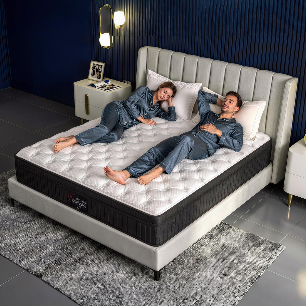 12 inch Full Size Cooling Hybrid Mattress U63041