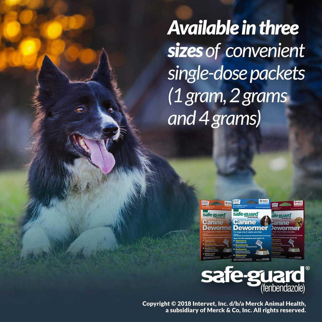 Canine Dewormer 2gm Pouch Pack of 3 D750