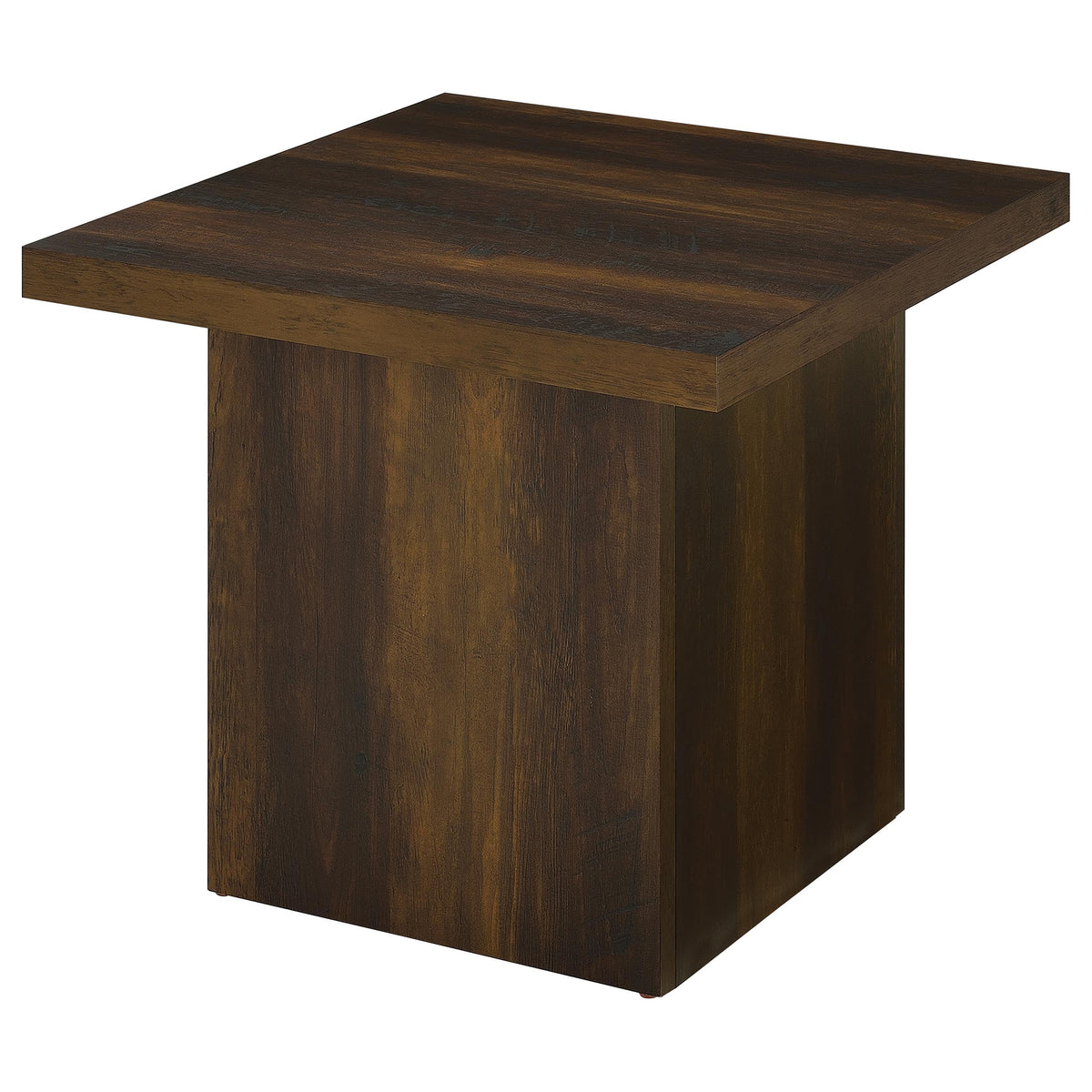 Dark Pine 2-Piece Square Coffee Table Set G77093