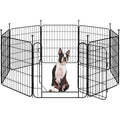 24in 8-Panel Expandable Dog Playpen U37438