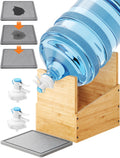 5 Gallon Wood Water Jug Stand with Diatomite P501