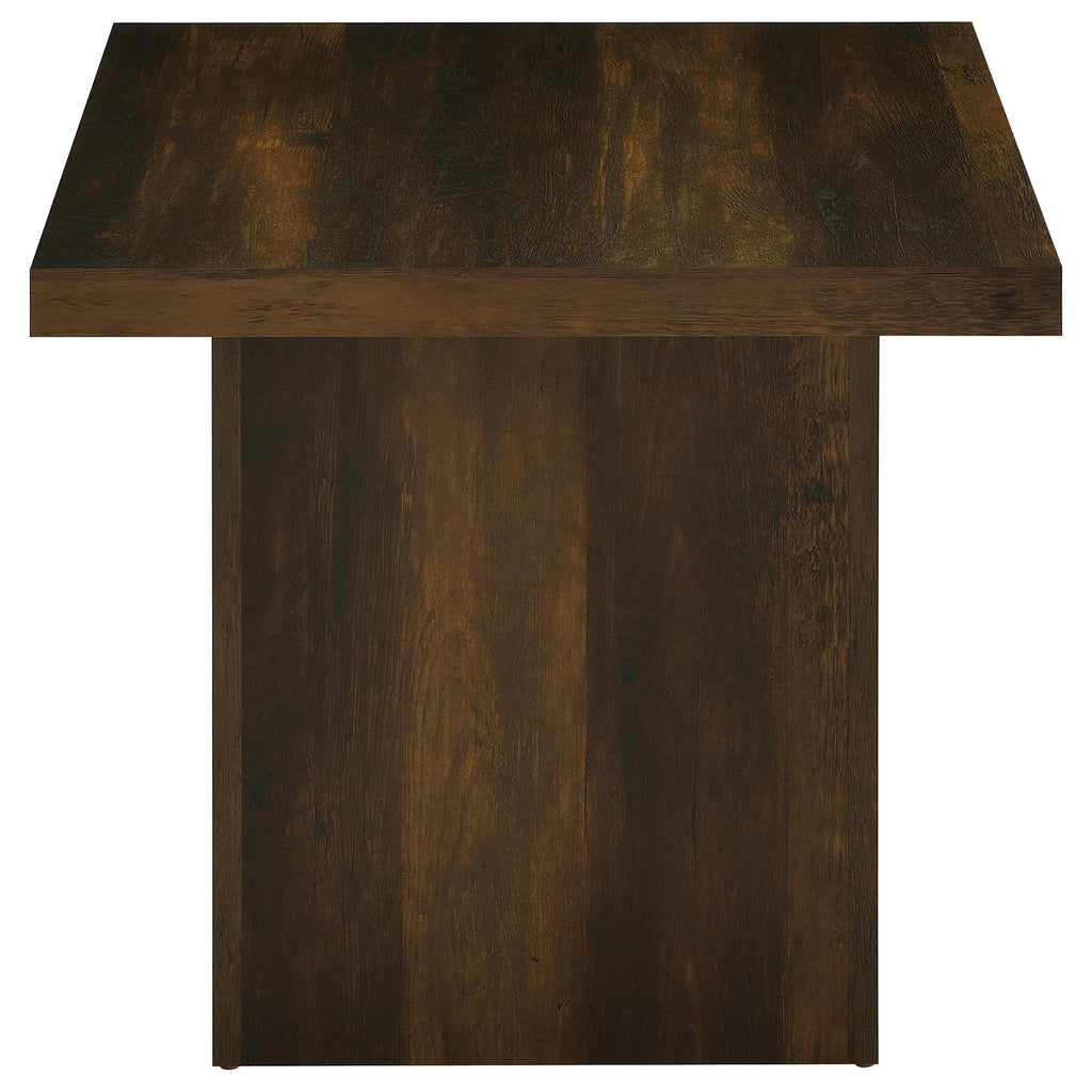 Dark Pine 2-Piece Square Coffee Table Set G77093
