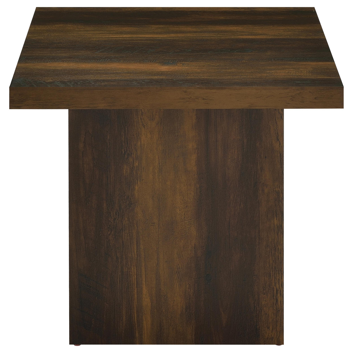 Dark Pine 2-Piece Square Coffee Table Set G77093