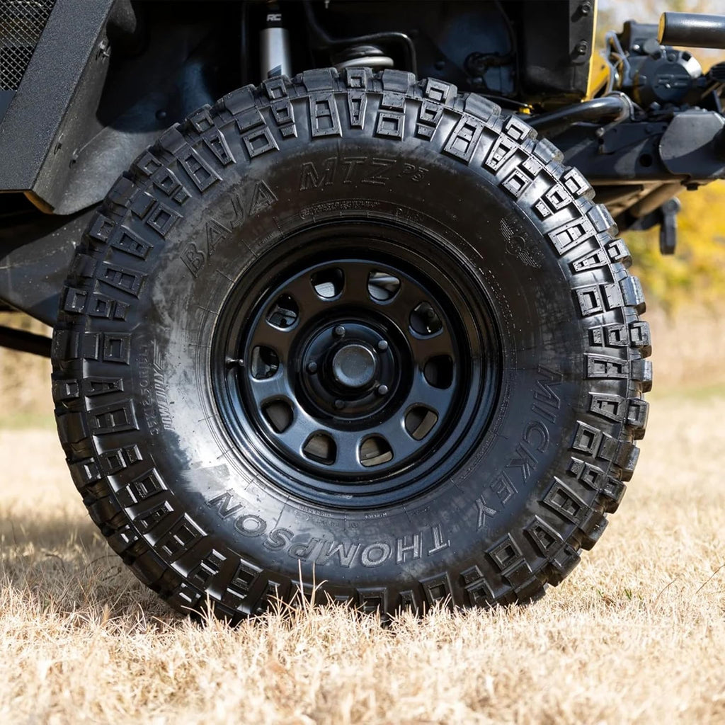Black Steel 15x8 5x4.5 Bolt Pattern Off-Road Wheel C897