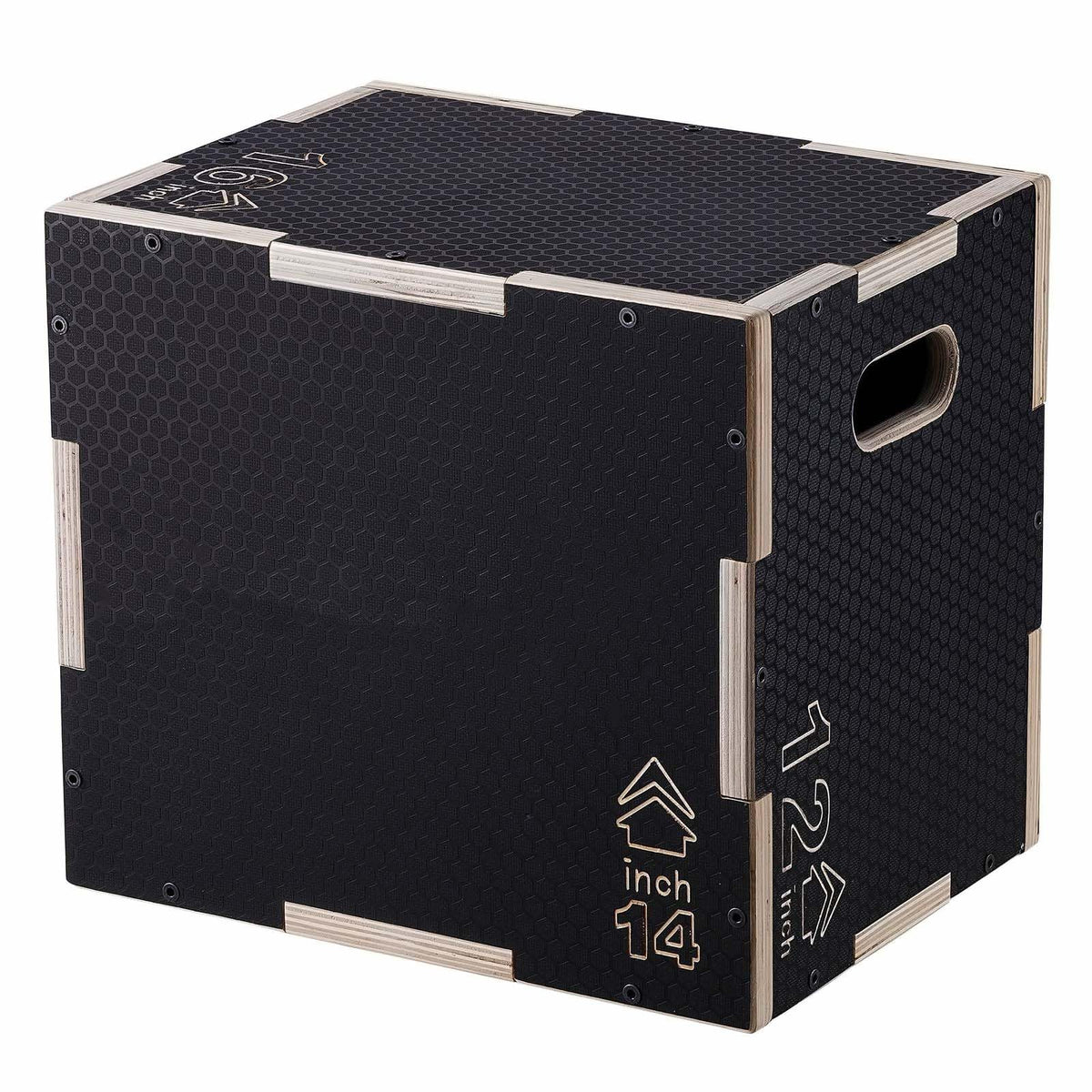 16/14/12 Inch Wooden Plyometric Jump Box C82086
