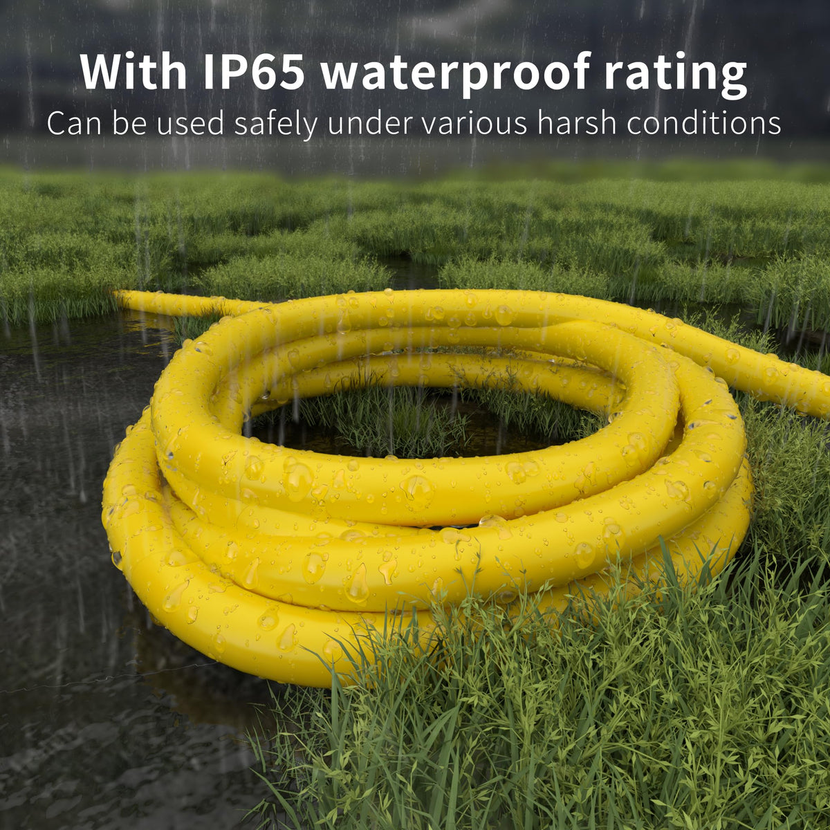 12/3 Gauge Heavy Duty Outdoor Extension Cord 100 FT Waterproof P8640