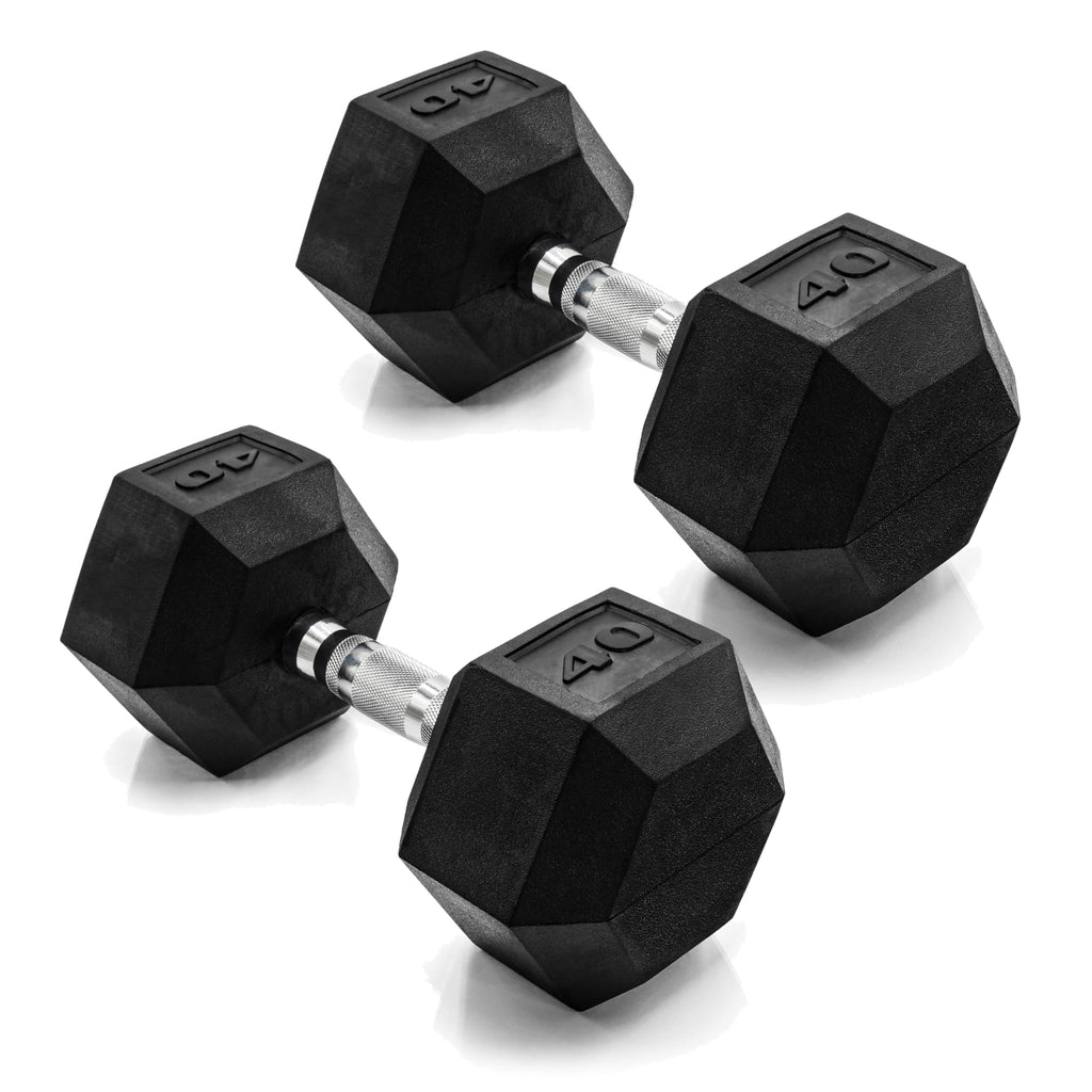 Rubber Coated Hex Dumbbells H6420