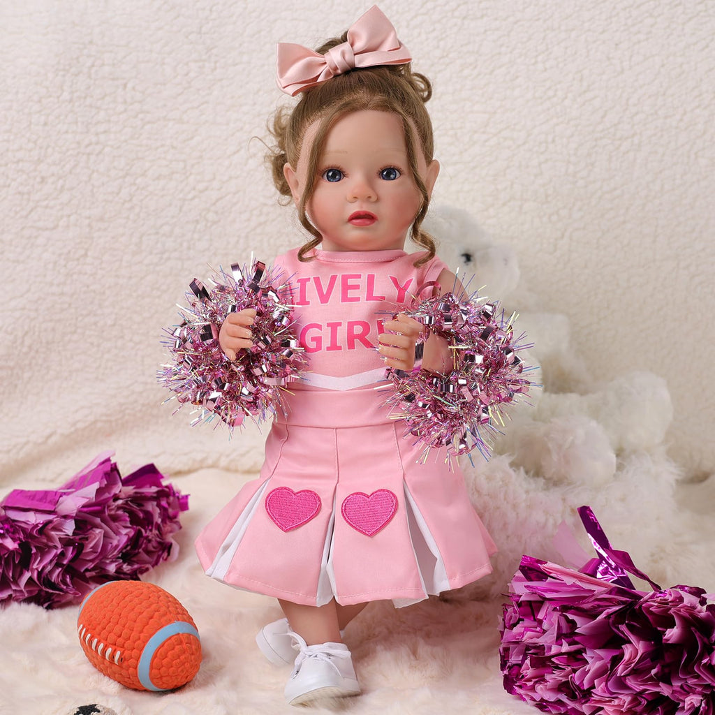 4 Pcs Reborn Baby Doll Clothes Set W855