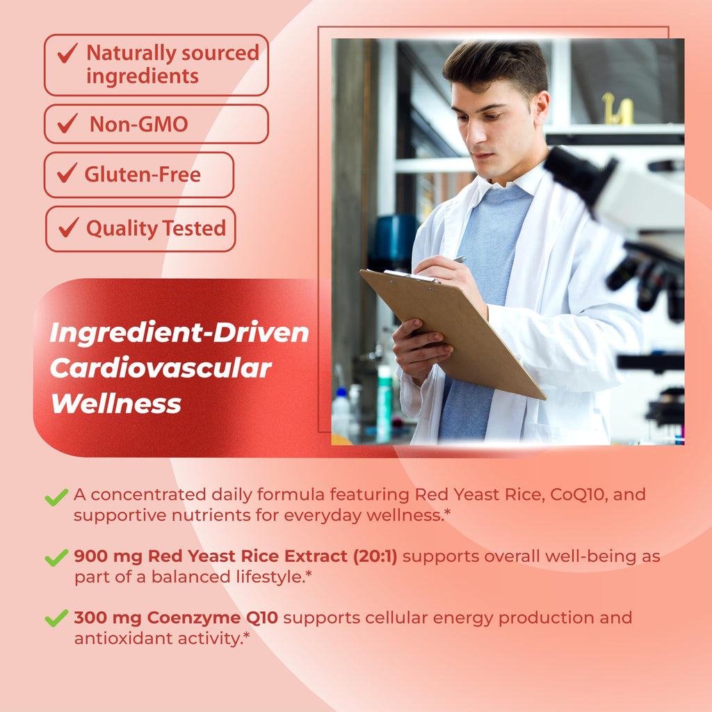 Red Yeast Rice Complex 1,410 mg 150 Capsules H54789