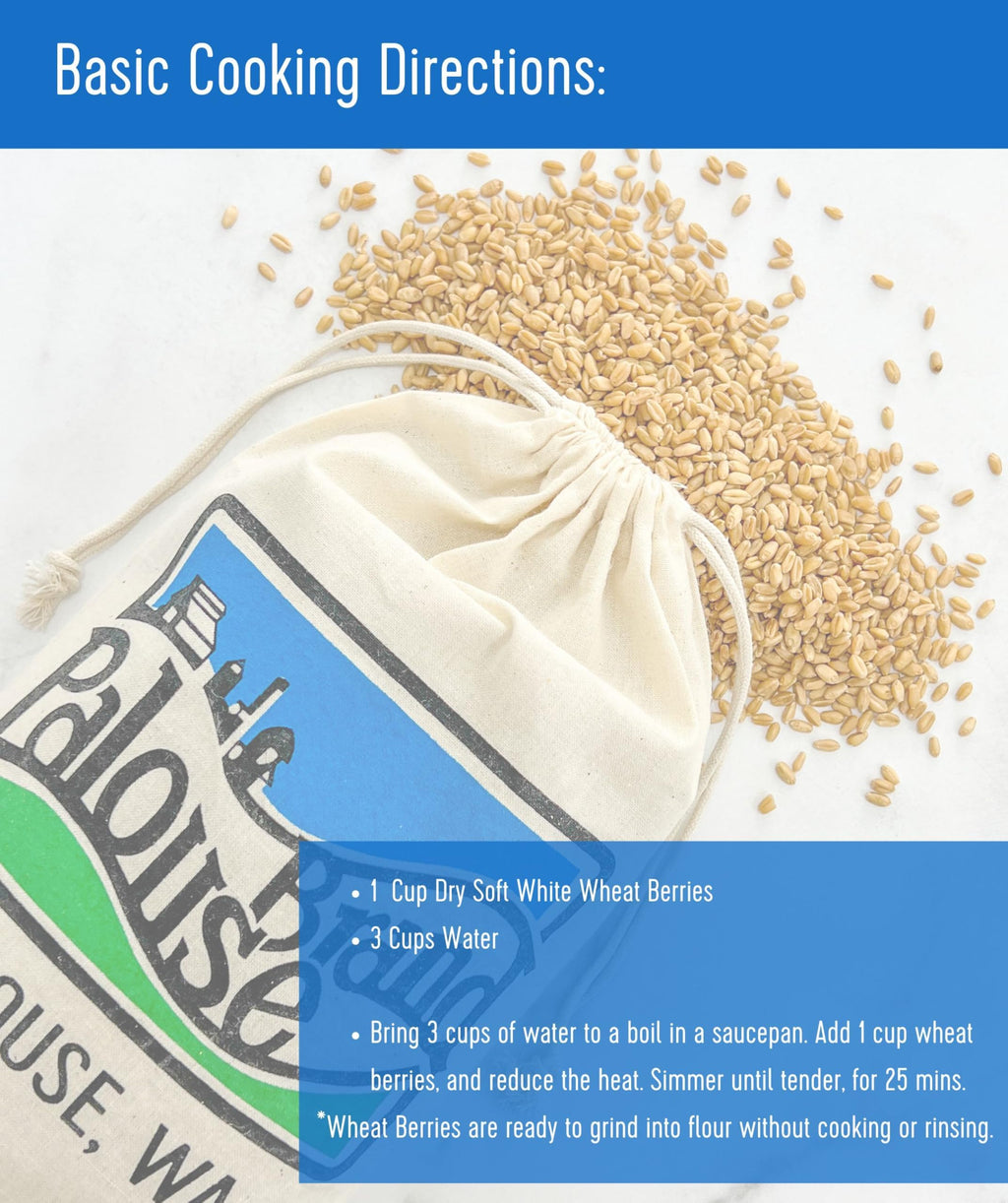 Soft White Wheat Berries 25 LBS J79215