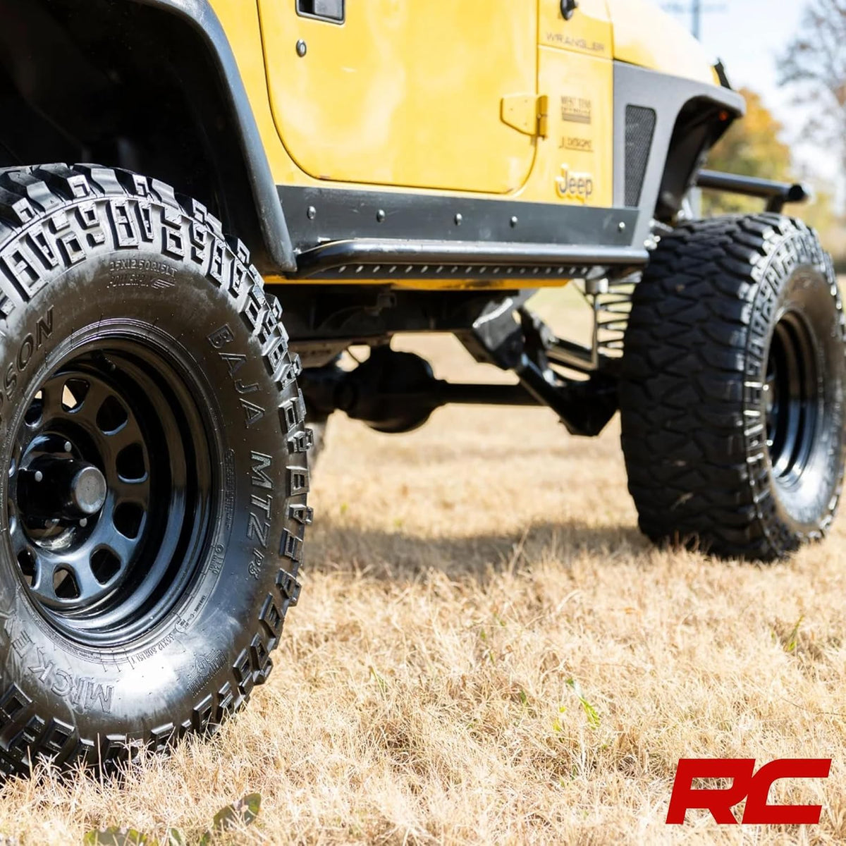 Black Steel 15x8 5x4.5 Bolt Pattern Off-Road Wheel C897