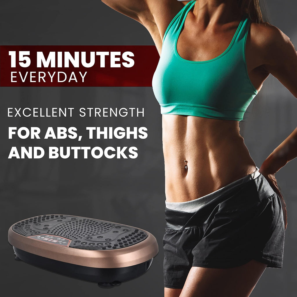 Vibration Plate Exercise Machine with 120 Speeds K701