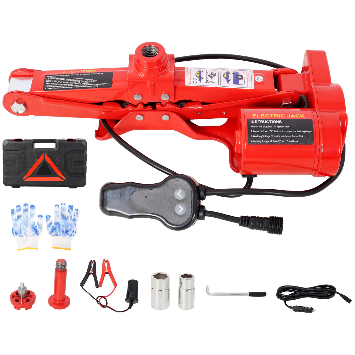 3 Ton 12V Electric Scissor Jack U7887