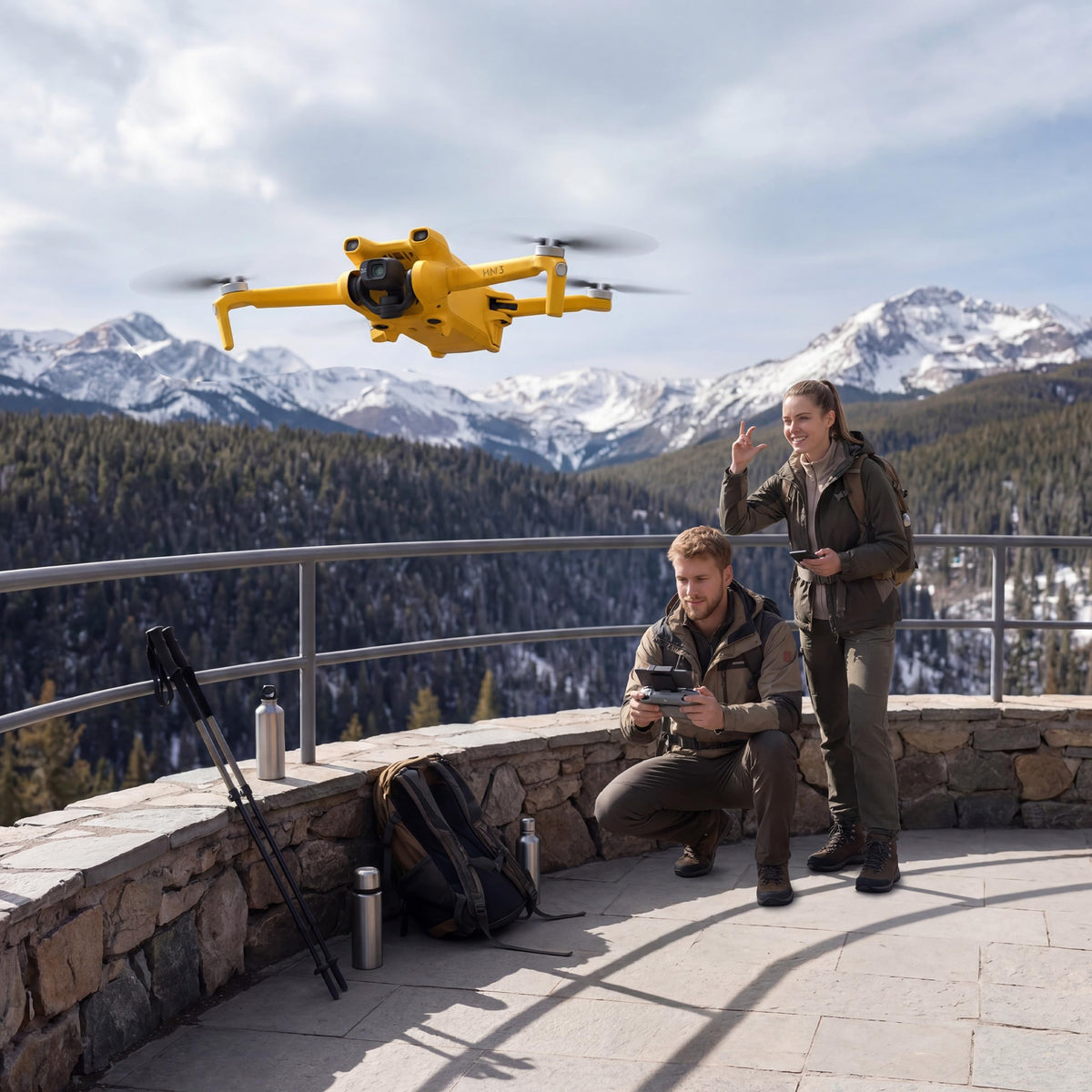 Mini Drone with 4K Video, 48MP Photo, 249 g, Obstacle Sensing G70783