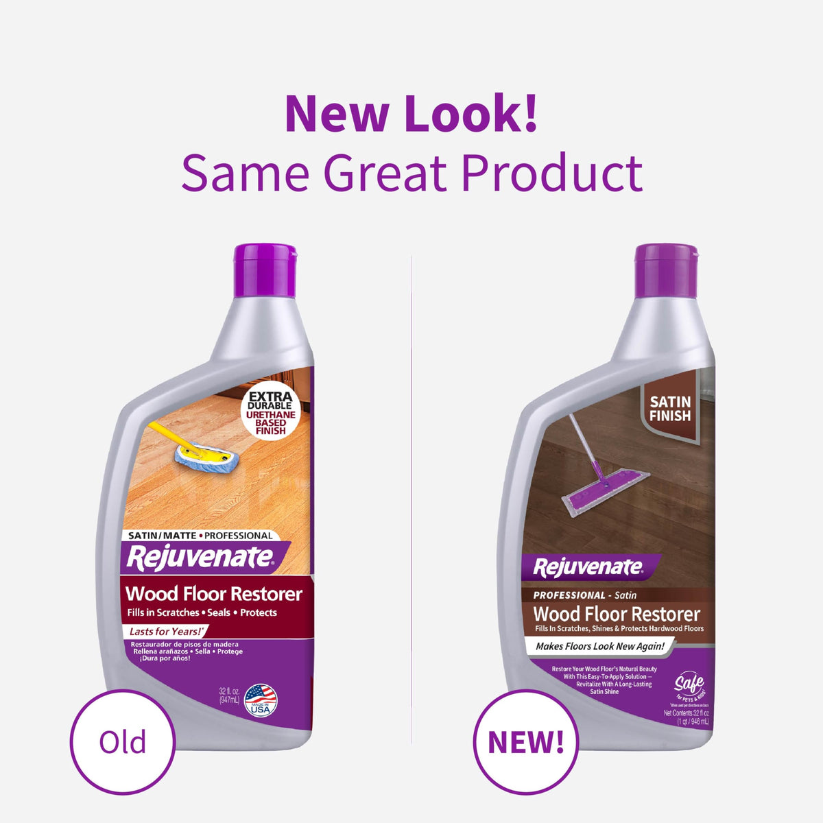 32 Oz Satin Finish Wood Floor Restorer B613343