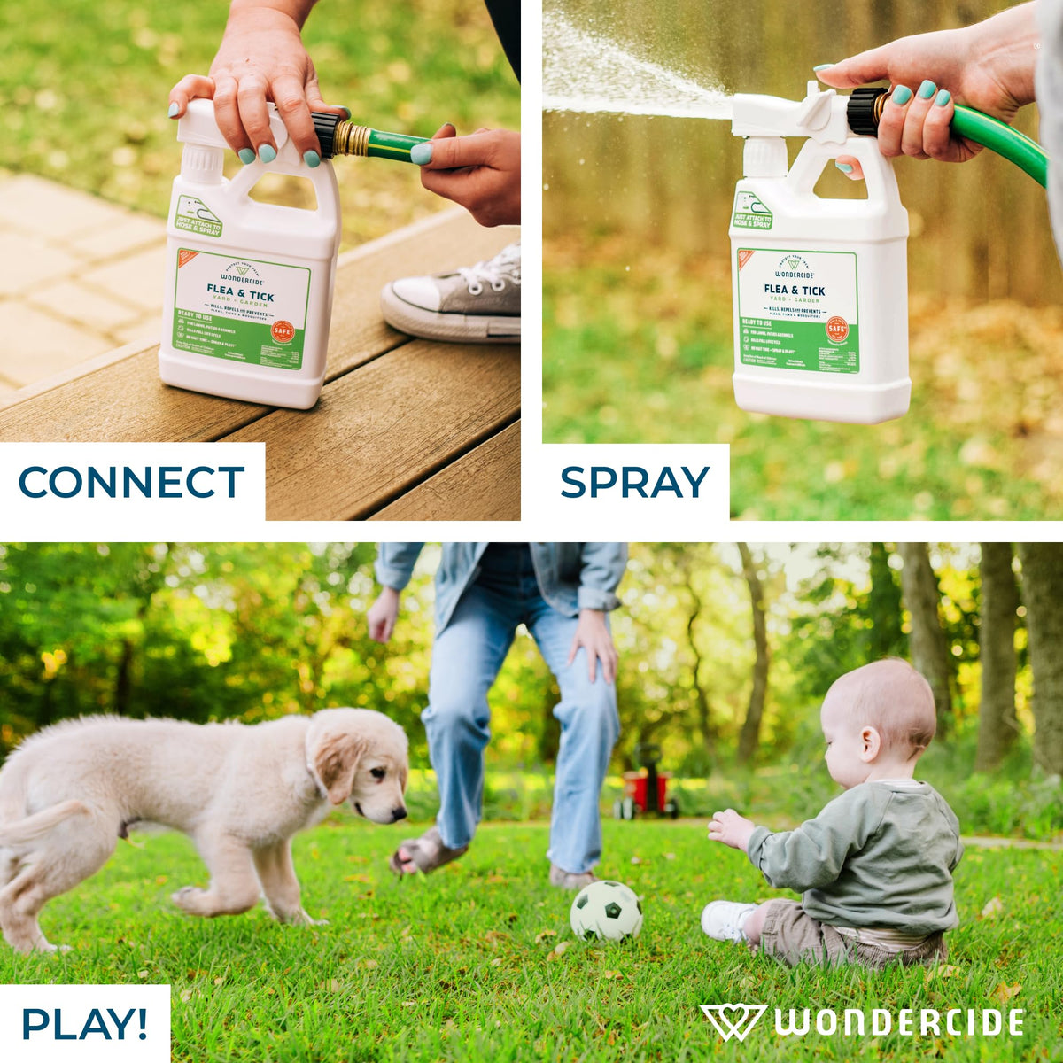 Flea & Tick Yard Spray with Natural Essential Oils 32 oz P49497