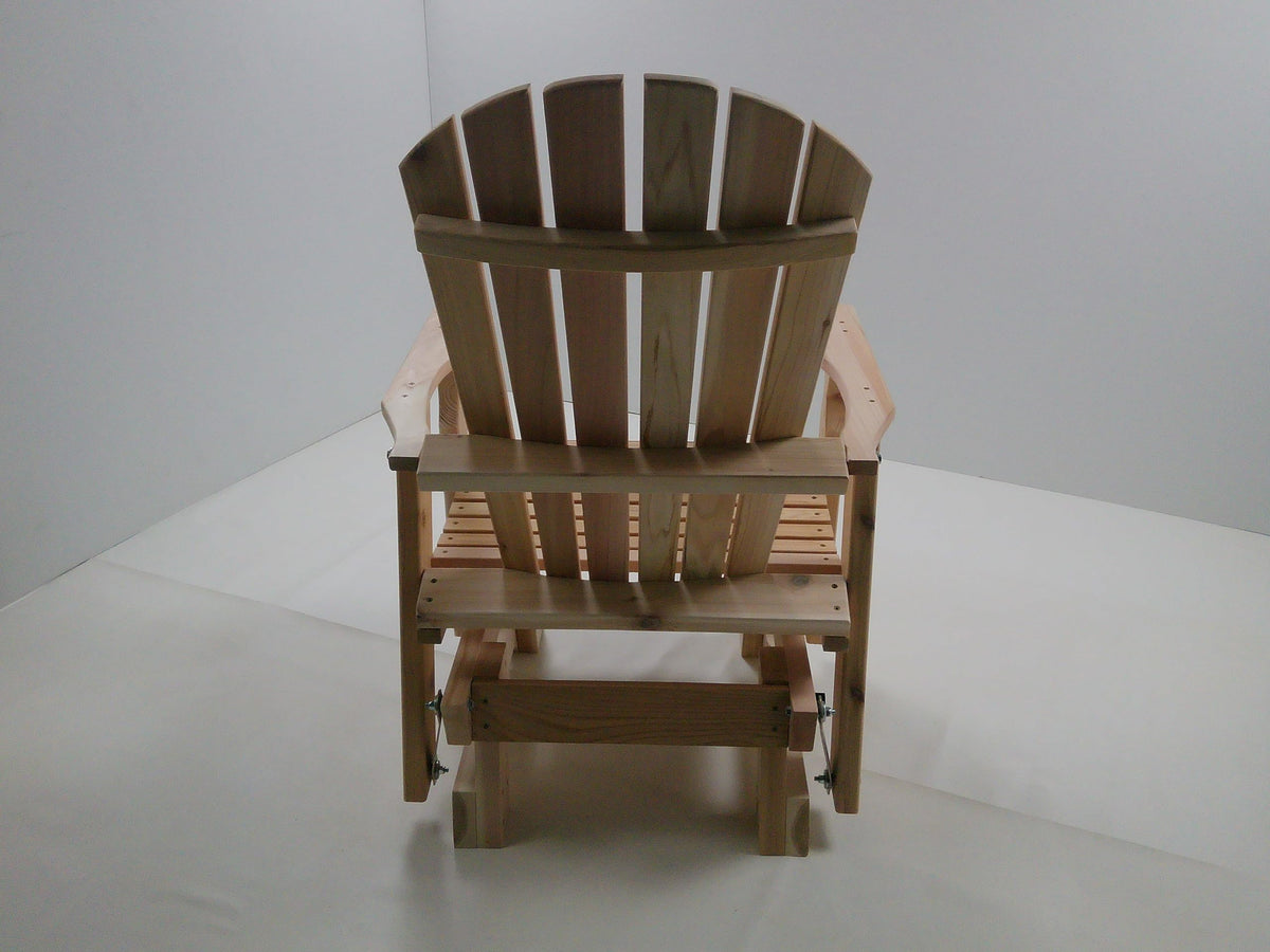 2 Foot Natural Cedar Adirondack-Style Glider X3110