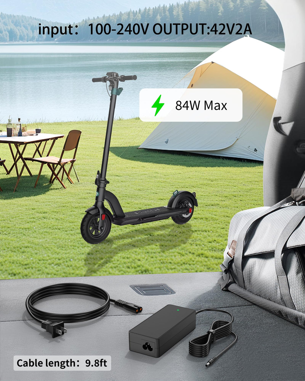42V 2A Electric Scooter Charger S61383