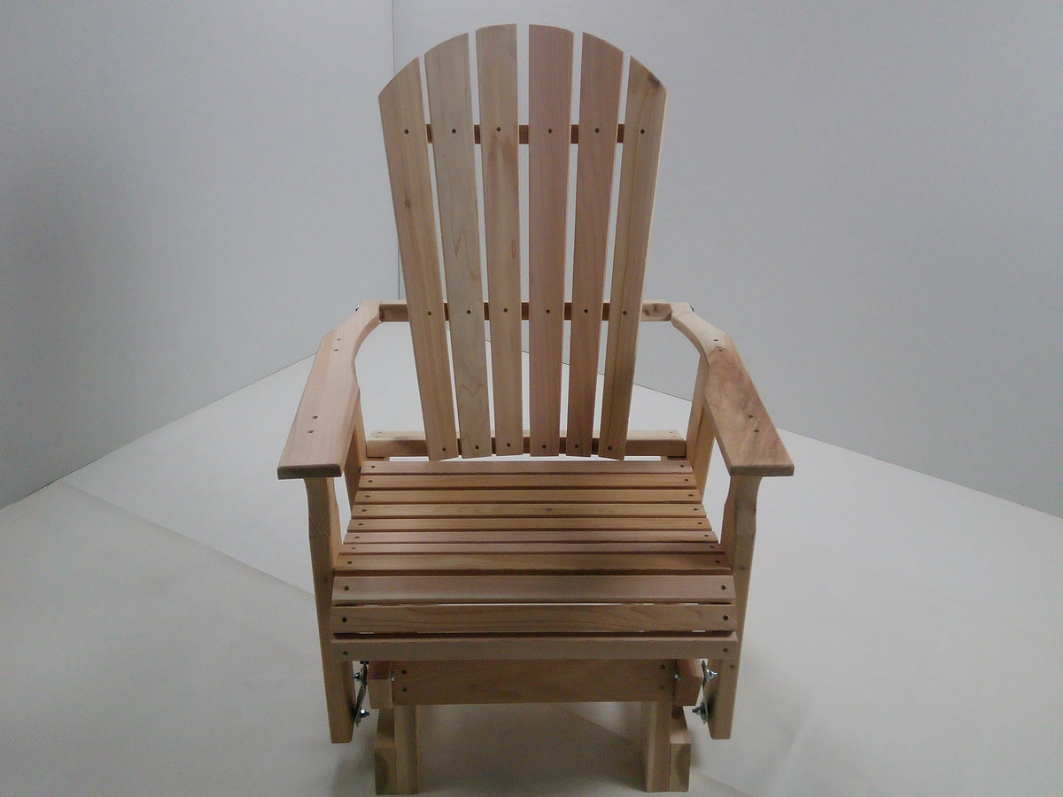 2 Foot Natural Cedar Adirondack-Style Glider X3110