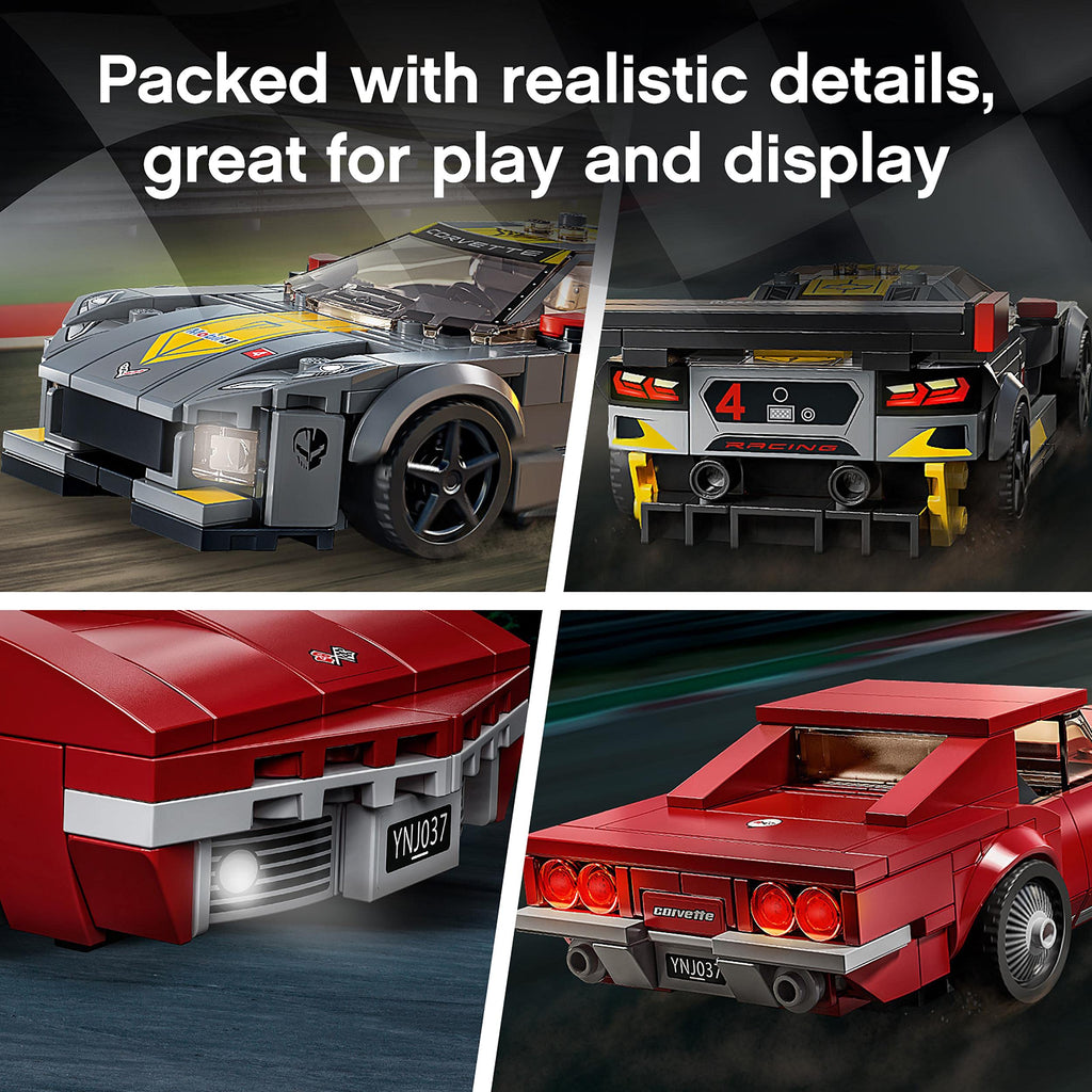 Chevrolet Corvette C8.R Race Car and 1969 CC Building Kit Y742311