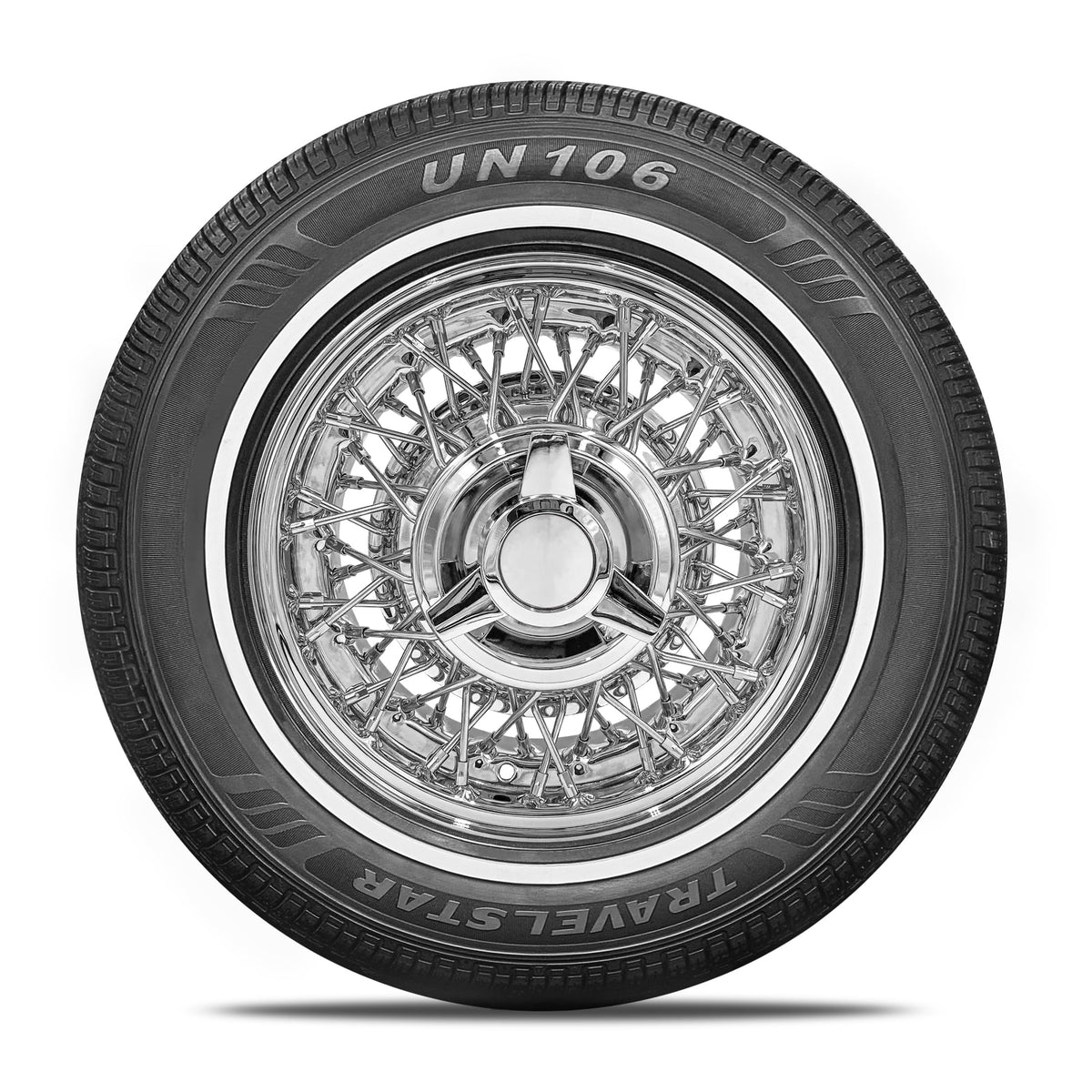 Set of 4 White Wall Radial Tire X989246