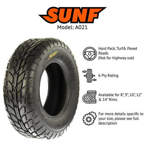 19x6-10 ATV UTV Tire 6 PR Pair of 2 V7865